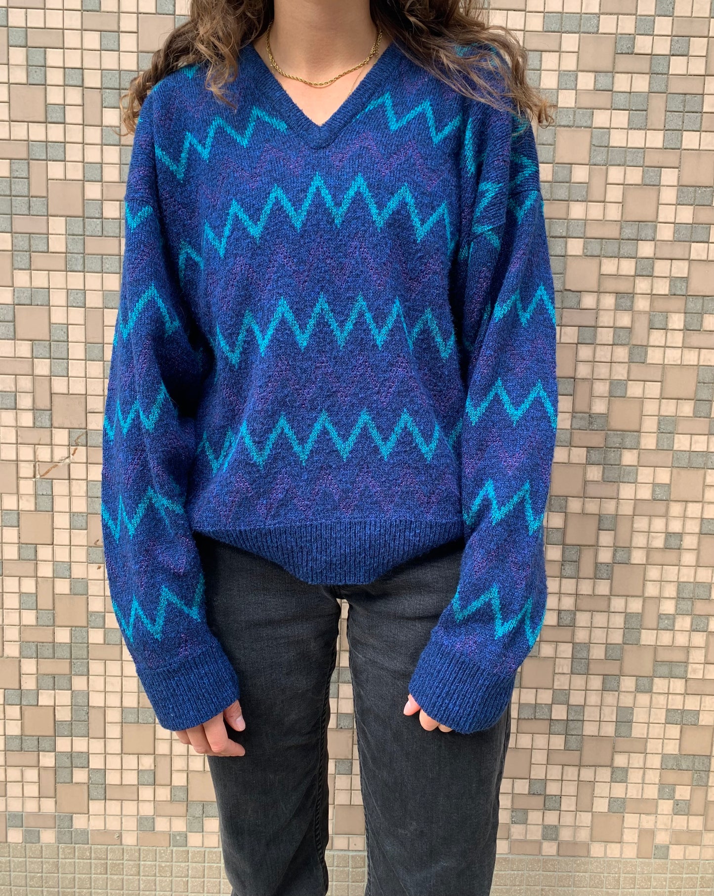 80's Pattern Sweater