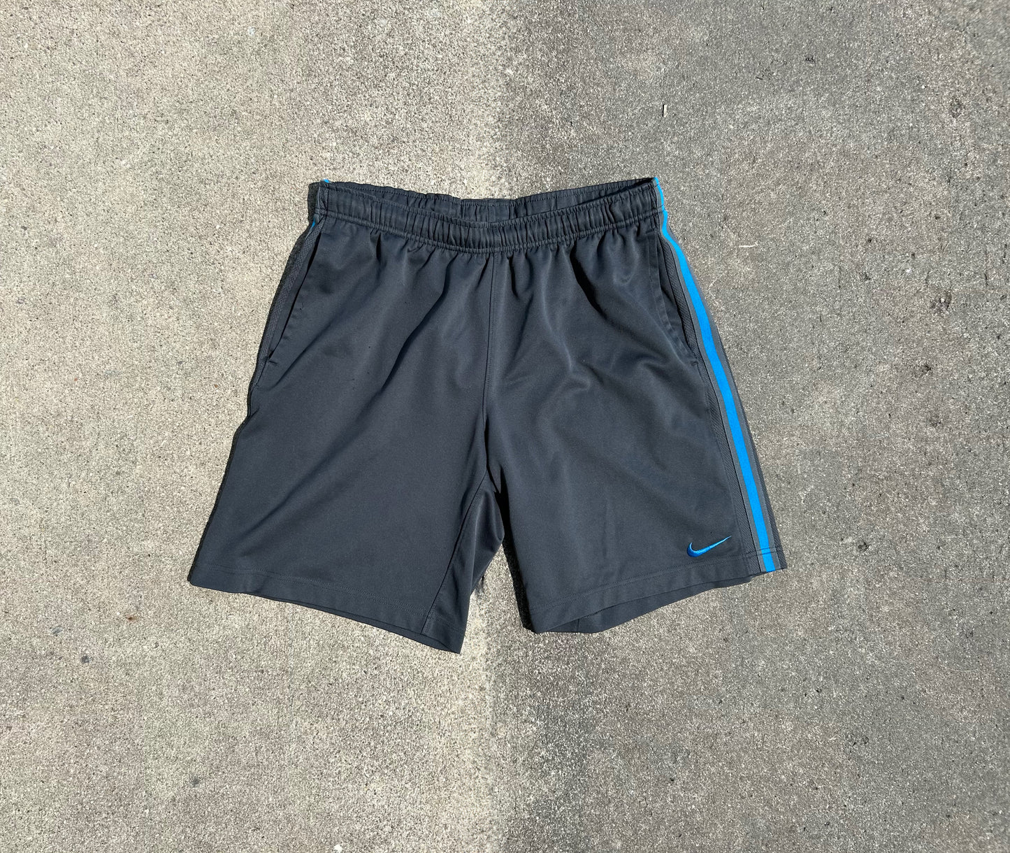 Blue & Gray Nike Shorts